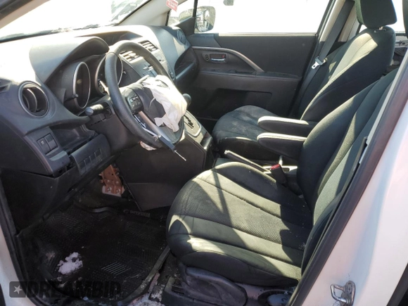 2013 Mazda 5 Touring with VIN JM1CW2CL6D0155560, listed as a Copart auction lot 44722385 with 307,482 mi miles and Salvage Title. Bid and sale history available at carsss.com. Image 7.