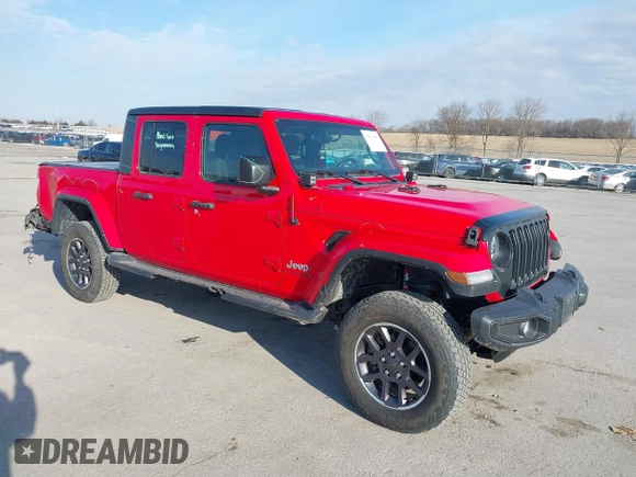2021 Jeep Gladiator Overland с VIN 1C6HJTFG3ML546177, выставлен на аукционе IAAI как лот 41861900 с пробегом 20 455 миль миль и . История ставок и продаж доступна на DreamBid. Изображение 18.