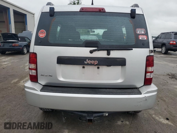 2011 Jeep Liberty Sport with VIN 1J4PN2GK7BW552642, listed as a Copart auction lot 56607575 with 171,588 mi miles and Clean Title. Bid and sale history available at DreamBid. Image 6.