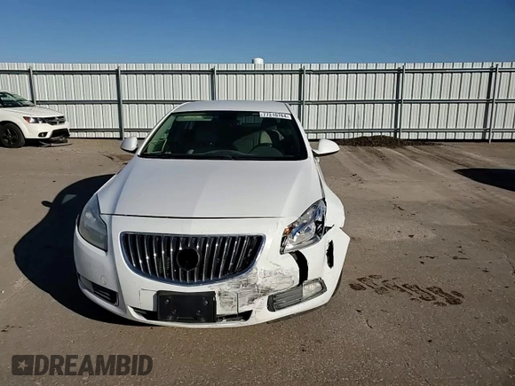 2011 Buick Regal CXL Turbo TO1 with VIN W04GV5EV1B1119278, listed as a Copart auction lot 77210764 with 177,516 mi miles and Salvage Title. Bid and sale history available at carsss.com. Image 10.