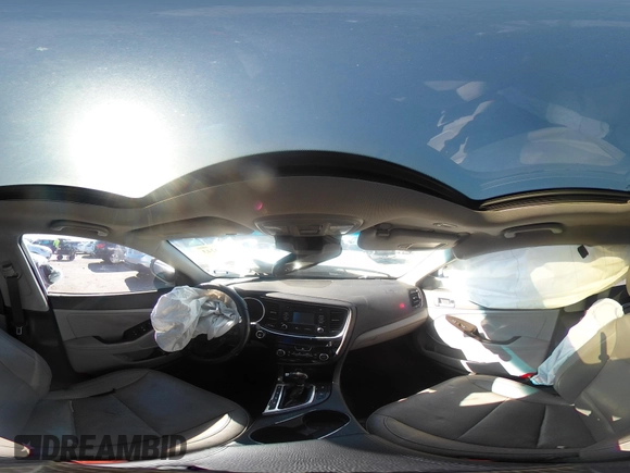 2015 Kia Optima EX with VIN 5XXGN4A73FG377402, listed as a IAAI auction lot 41209243 with 217,948 mi miles. Bid and sale history available at carsss.com. Image 18.