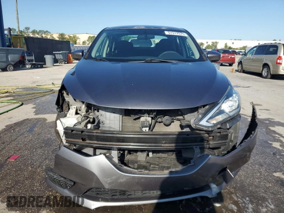 2016 Nissan Sentra S with VIN 3N1AB7APXGY242977, listed as a Copart auction lot 51317575 with 106,431 mi miles and Salvage Title. Bid and sale history available at carsss.com. Image 5.