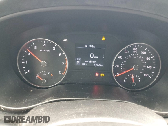2022 Kia Sportage EX with VIN KNDPN3AC1N7995154, listed as a Copart auction lot 61597465 with 63,626 mi miles and Non repairable. Bid and sale history available at DreamBid. Image 9.