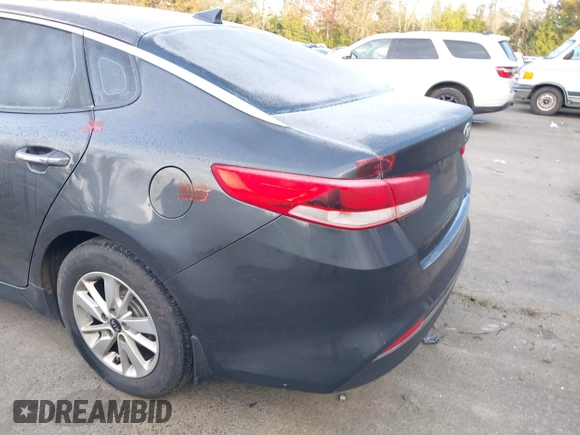 2017 Kia Optima LX with VIN 5XXGT4L32HG156845, listed as a IAAI auction lot 41402224 with 126,529 mi miles. Bid and sale history available at carsss.com. Image 21.