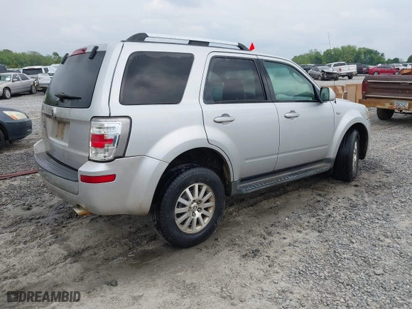 2009 Mercury Mariner Premier with VIN 4M2CU87G59KJ25154, listed as a IAAI auction lot 42050544 with 210,905 mi miles. Bid and sale history available at carsss.com. Image 4.
