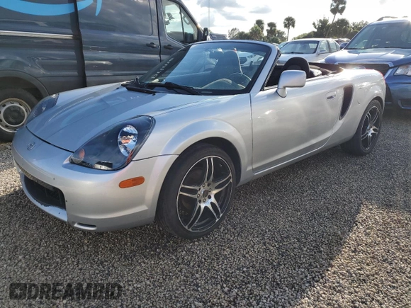 2001 Toyota MR2 z VIN JTDFR320410036287, wystawiony jako Copart lot #73851984 z przebiegiem Nie podano mil oraz Szkody całkowita. Historia ofert i sprzedaży dostępna na DreamBid. Obrazek 1.