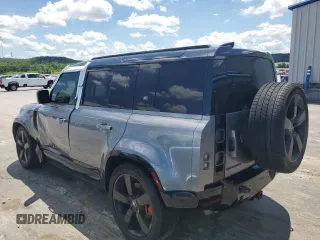 2023 Land Rover Defender X with VIN SALEX7EUXP2200655, listed as a Copart auction lot 56736425 with 28,559 mi miles and Salvage title. Bid and sale history available at DreamBid. Image 2.
