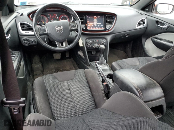 2015 Dodge Dart SXT with VIN 1C3CDFBB1FD301417, listed as a Copart auction lot 51427565 with 129,131 mi miles and Salvage Title. Bid and sale history available at carsss.com. Image 8.