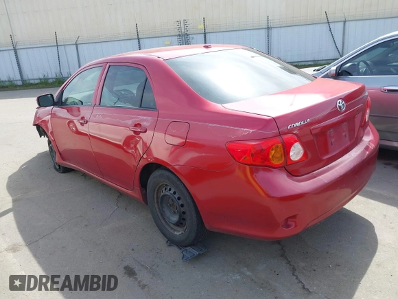 2010 Toyota Corolla with VIN 1NXBU4EE1AZ184637, listed as a IAAI auction lot 41751380 with 175,955 mi miles. Bid and sale history available at carsss.com. Image 3.