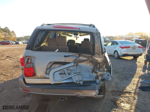 2005 Toyota Sequoia SR5 with VIN 5TDZT34A75S255459, listed as a IAAI auction lot 41055847 with 1 mi miles. Bid and sale history available at carsss.com. Image 16.