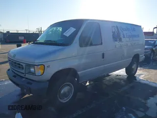 2001 Ford Econoline Cargo Commercial with VIN 1FTNE24L91HA47845, listed as a IAAI auction lot 40928145 with 227,427 mi miles and . Bid and sale history available at carsss.com. Image 2.