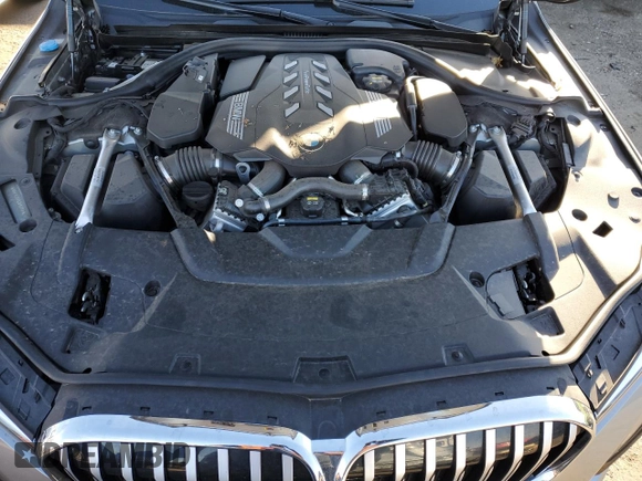 2020 BMW 7 Series 750i xDrive with VIN WBA7U2C05LBM62067, listed as a Copart auction lot 74940983 with 10,654 mi miles. Bid and sale history available at carsss.com. Image 11.