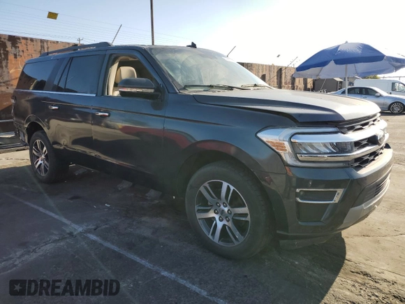 2022 Ford Expedition Max Limited z VIN 1FMJK1KT0NEA41696, wystawiony jako Copart lot #52596085 z przebiegiem 21 792 mil mil oraz Szkoda całkowita • Salvage title. Historia ofert i sprzedaży dostępna na DreamBid. Obrazek 4.