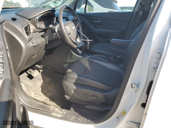 2020 Chevrolet Trax LT with VIN KL7CJLSB4LB031834, listed as a Copart auction lot 58144404 with 54,179 mi miles and Salvage Title. Bid and sale history available at carsss.com. Image 7.