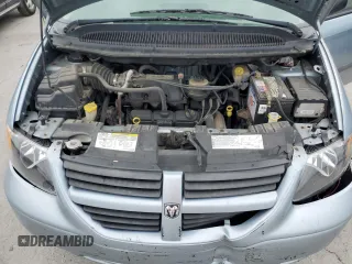 2006 Dodge Caravan SXT with VIN 1D4GP45R26B583390, listed as a Copart auction lot 54442955 with 328,965 mi miles and Salvage title. Bid and sale history available at DreamBid. Image 12.