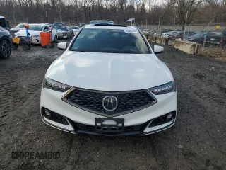2020 Acura TLX w/A-Spec Pkg with VIN 19UUB1F62LA012955, listed as a Copart auction lot 49306725 with 54,003 mi miles and Salvage title. Bid and sale history available at DreamBid. Image 5.