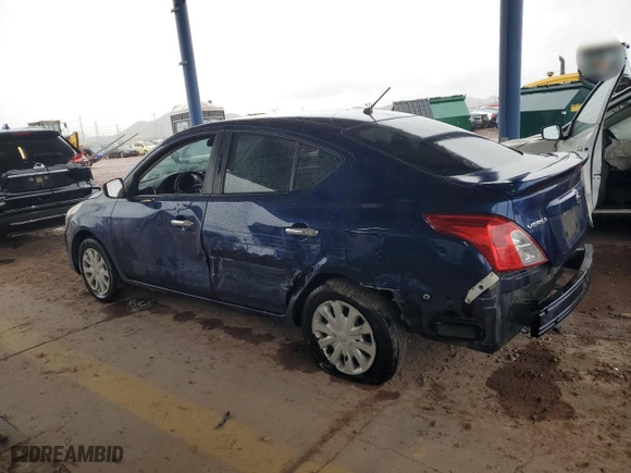 2019 Nissan Versa Sedan SV with VIN 3N1CN7APXKL865974, listed as a Copart auction lot 48024135 with 130,967 mi miles and Salvage Title. Bid and sale history available at carsss.com. Image 2.