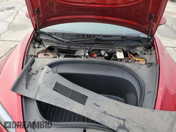 2024 Tesla Model 3 with VIN 5YJ3E1EA1RF731816, listed as a Copart auction lot 49632735 with Not Provided miles and Salvage Title. Bid and sale history available at DreamBid. Image 13.