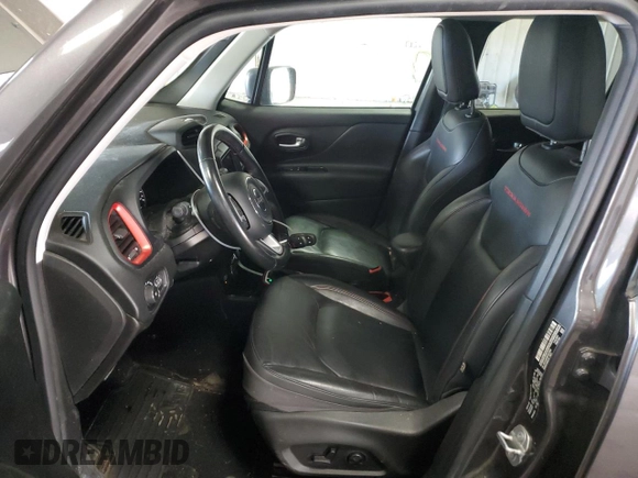 2018 Jeep Renegade Trailhawk с VIN ZACCJBCB0JPH27962, выставлен на аукционе Copart как лот 60558205 с пробегом 39 924 миль миль и Чистый • Clean title. История ставок и продаж доступна на DreamBid. Изображение 7.