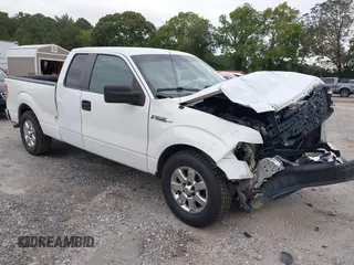 2010 Ford F-150 XL with VIN 1FTEX1C82AFC53442, listed as a IAAI auction lot 40375638 with 1 mi miles. Bid and sale history available at carsss.com. Image 1.
