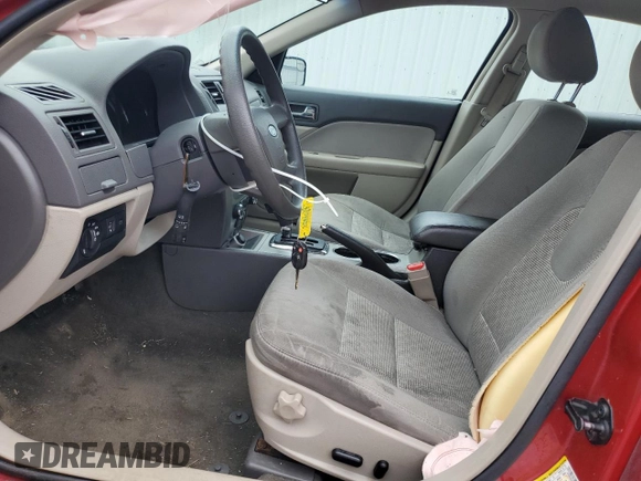 2012 Ford Fusion SE with VIN 3FAHP0HA5CR234463, listed as a Copart auction lot 59362235 with 83,789 mi miles and Salvage title. Bid and sale history available at DreamBid. Image 7.