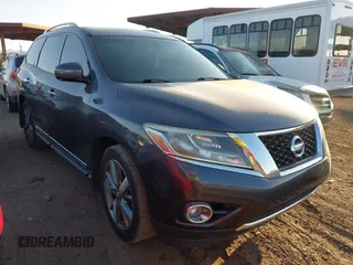 2014 Nissan Pathfinder Platinum с VIN 5N1AR2MN4EC731530, выставлен на аукционе IAAI как лот 42590194 с пробегом 152 269 миль миль и . История ставок и продаж доступна на DreamBid. Изображение 1.
