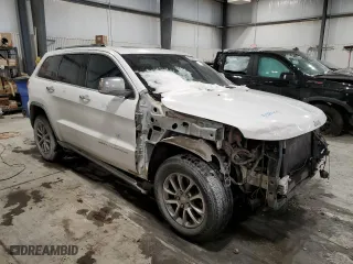 2014 Jeep Grand Cherokee Limited with VIN 1C4RJFBT8EC261963, listed as a Copart auction lot 44440255 with 196,090 mi miles and Salvage Title. Bid and sale history available at carsss.com. Image 4.