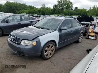 2005 Audi A4 SE with VIN WAULC68E15A099305, listed as a Copart auction lot 62307105 with 215,825 mi miles and Salvage title. Bid and sale history available at DreamBid. Image 1.