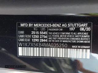 2021 Mercedes-Benz AMG GT 43 z VIN W1K7X5KB4MA035250, wystawiony jako IAAI lot #41871141 z przebiegiem 40 801 mil mil oraz . Historia ofert i sprzedaży dostępna na DreamBid. Obrazek 9.