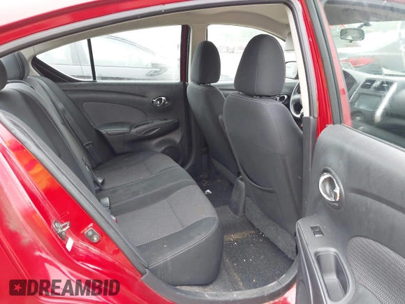 2014 Nissan Versa S with VIN 3N1CN7AP3EK458136, listed as a IAAI auction lot 41919414 with 116,628 mi miles. Bid and sale history available at carsss.com. Image 8.