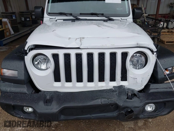 2023 Jeep Wrangler Sport S with VIN 1C4HJXDG8PW620005, listed as a IAAI auction lot 42117455 with 25,725 mi miles and . Bid and sale history available at DreamBid. Image 6.
