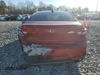 2017 Hyundai Sonata 2.4L with VIN 5NPE24AF7HH541197, listed as a Copart auction lot 48657125 with 124,169 mi miles and Salvage Title. Bid and sale history available at carsss.com. Image 6.