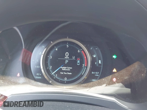 2019 Lexus IS 300 with VIN JTHBA1D2XK5088261, listed as a IAAI auction lot 42379854 with 84,187 mi miles and . Bid and sale history available at DreamBid. Image 7.