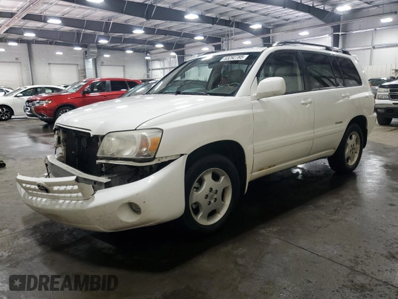 2007 Toyota Highlander w/3rd Row z VIN JTEEP21A770196710, wystawiony jako Copart lot #53292785 z przebiegiem 205 586 mil mil oraz Szkoda całkowita • Salvage title. Historia ofert i sprzedaży dostępna na DreamBid. Obrazek 1.