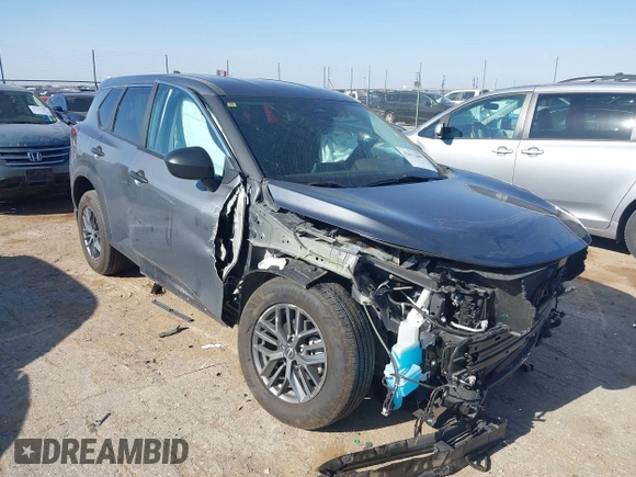2023 Nissan Rogue S with VIN 5N1BT3AA2PC763702, listed as a IAAI auction lot 42032807 with 18,349 mi miles and . Bid and sale history available at DreamBid. Image 1.