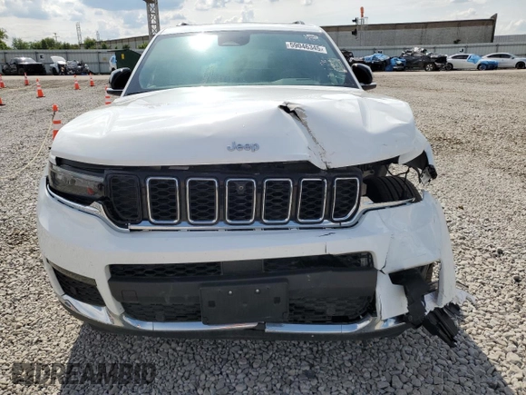 2024 Jeep Grand Cherokee Limited z VIN 1C4RJKBG2R8557615, wystawiony jako Copart lot #59046345 z przebiegiem 19 454 mil mil oraz Szkoda całkowita • Salvage title. Historia ofert i sprzedaży dostępna na DreamBid. Obrazek 5.
