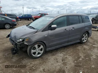2007 Mazda 5 Touring z VIN JM1CR293170147143, wystawiony jako Copart lot #55636135 z przebiegiem 173 466 mil mil oraz Szkoda całkowita • Salvage title. Historia ofert i sprzedaży dostępna na DreamBid. Obrazek 1.