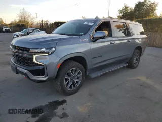 2021 Chevrolet Suburban Z71 с VIN 1GNSKDKDXMR310076, выставлен на аукционе Copart как лот 43055185 с пробегом 88 300 миль миль и Списание • Salvage title. История ставок и продаж доступна на DreamBid. Изображение 1.