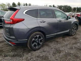 2017 Honda CR-V Touring with VIN 2HKRW2H90HH657450, listed as a Copart auction lot 52821895 with 154,801 mi miles and Salvage Title. Bid and sale history available at carsss.com. Image 3.