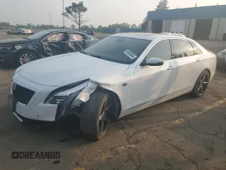 2017 Cadillac CT6 AWD z VIN 1G6KB5RS0HU140190, wystawiony jako Copart lot #59686645 z przebiegiem Nie podano mil oraz Czysty tytuł • Clean title. Historia ofert i sprzedaży dostępna na DreamBid. Obrazek 1.