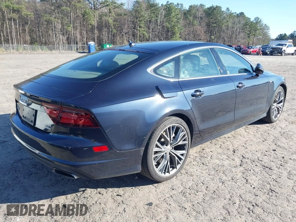 2016 Audi A7 3.0 Premium Plus with VIN WAUWGAFC4GN144738, listed as a IAAI auction lot 41580879 with 146,375 mi miles. Bid and sale history available at carsss.com. Image 4.