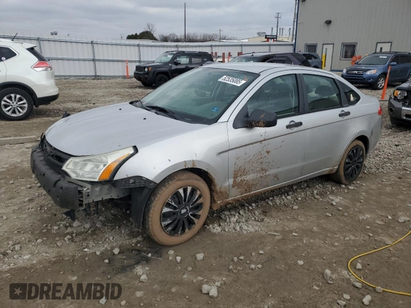 2009 Ford Focus S with VIN 1FAHP34N19W231625, listed as a Copart auction lot 52535085 with 126,487 mi miles and Non Repairable. Bid and sale history available at carsss.com. Image 1.