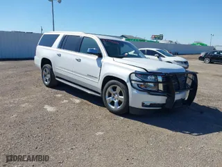 2017 Chevrolet Suburban Premier with VIN 1GNSCJKC7HR142082, listed as a IAAI auction lot 41749026 with 152,415 mi miles. Bid and sale history available at carsss.com. Image 1.