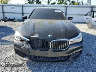 2016 BMW 7 Series 740i with VIN WBA7E2C52GG504096, listed as a Copart auction lot 49258935 with 111,267 mi miles and Salvage Title. Bid and sale history available at carsss.com. Image 5.