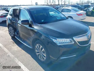 2014 Acura MDX Tech Pkg with VIN 5FRYD4H45EB008401, listed as a IAAI auction lot 41673963 with 146,019 mi miles. Bid and sale history available at carsss.com. Image 1.