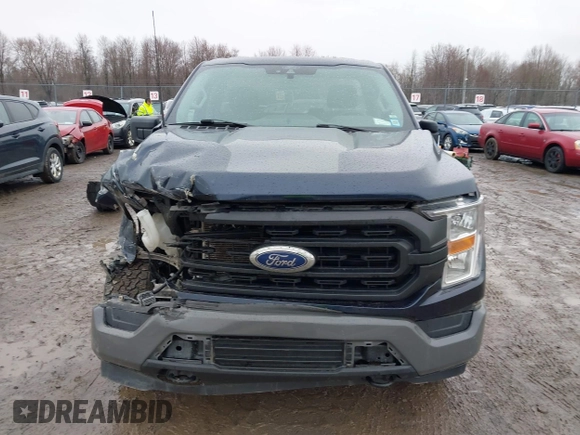 2022 Ford F-150 XL with VIN 1FTMF1E58NKD16686, listed as a IAAI auction lot 41973716 with 85,544 mi miles and . Bid and sale history available at DreamBid. Image 13.
