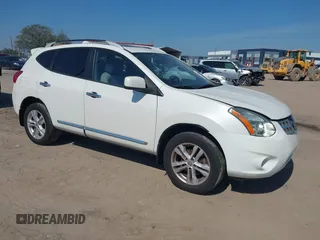 2013 Nissan Rogue S with VIN JN8AS5MT7DW029213, listed as a IAAI auction lot 41673052 with 179,970 mi miles. Bid and sale history available at carsss.com. Image 1.