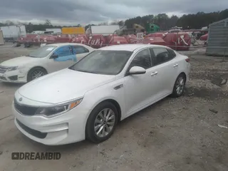 2018 Kia Optima LX with VIN 5XXGT4L38JG272718, listed as a IAAI auction lot 41716428 with 62,000 mi miles. Bid and sale history available at carsss.com. Image 18.
