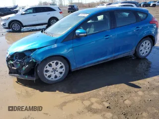 2014 Ford Focus SE with VIN 1FADP3K26EL334879, listed as a Copart auction lot 49609525 with 197,619 mi miles and Salvage Title. Bid and sale history available at carsss.com. Image 1.