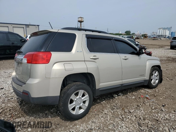 2011 GMC Terrain SLE-2 with VIN 2CTFLTECXB6292812, listed as a Copart auction lot 60853525 with Not provided miles and Salvage title. Bid and sale history available at DreamBid. Image 3.